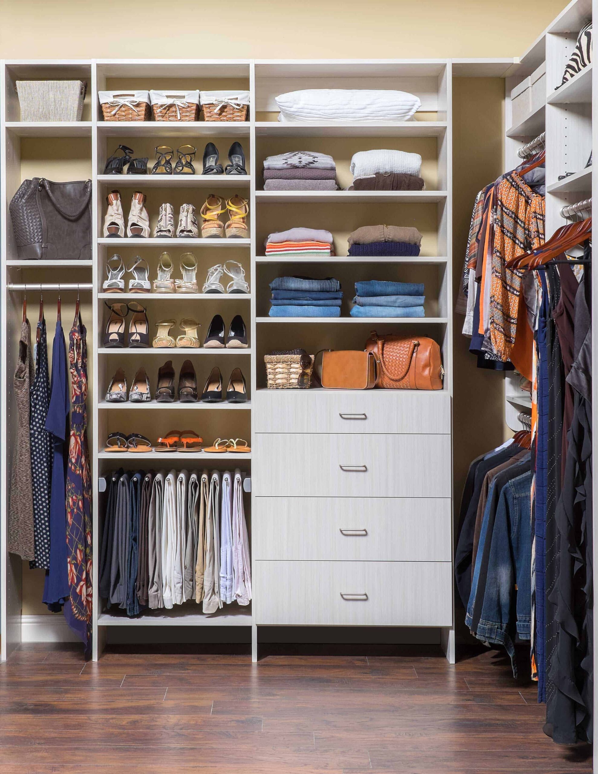 White panel closets in Puslinch