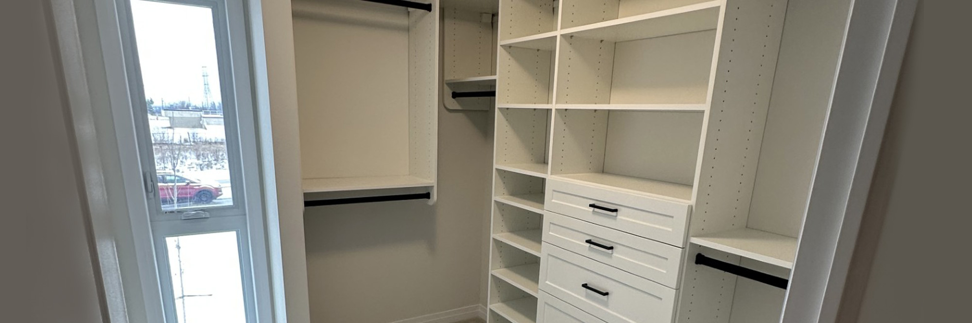wire shelving organizing your closet
