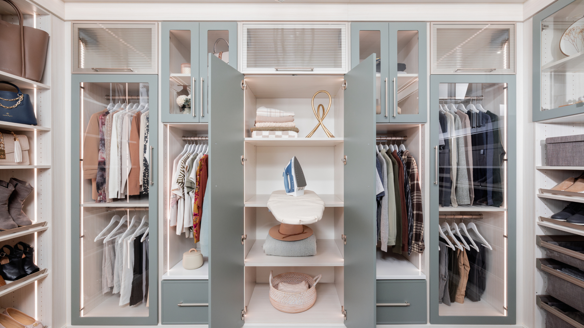 Luxury accessories for your closet: More than just shelves & rods